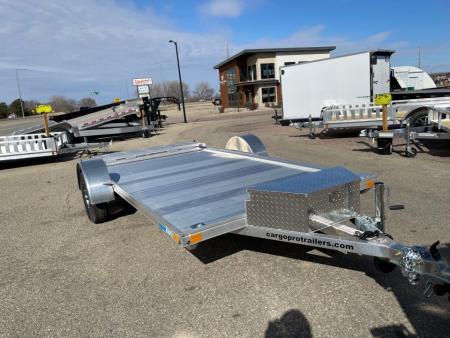 New ALCOM 80x14 Aluminum Utility Trailer rear bifold ramp ALUMINUM FLOOR