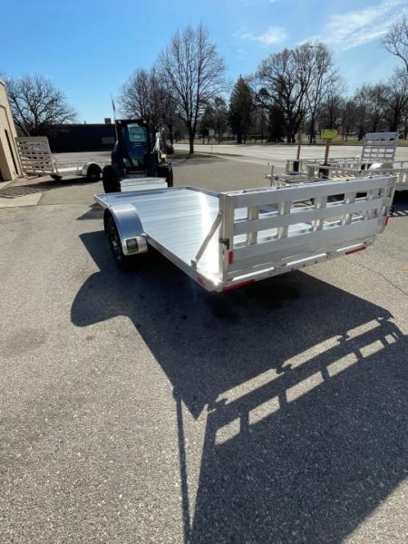 New ALCOM 80x14 Aluminum Utility Trailer rear bifold ramp ALUMINUM FLOOR