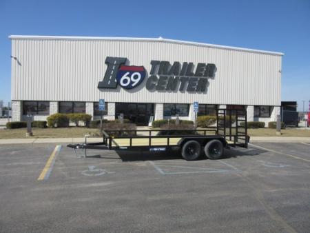 New 2026 Sure-Trac 7 x 16 ST-UTT8216-070 Utility Trailer 7K / Reinforced Ladder Gate