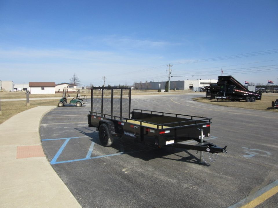 New 2026 Sure-Trac 6 x 12 Steel High Side ST-USH7212-030 Utility Trailer 3K