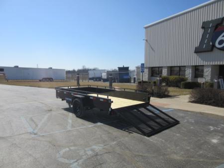 New 2026 Sure-Trac 6 x 12 Steel High Side ST-USH7212-030 Utility Trailer 3K