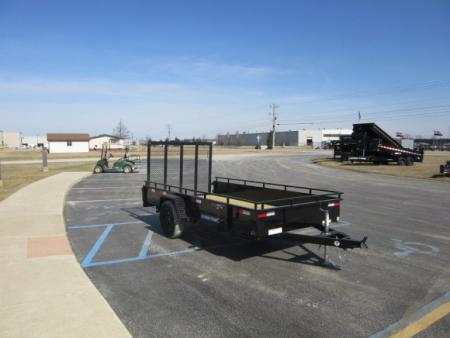 New 2026 Sure-Trac 6 x 12 Steel High Side ST-USH7212-030 Utility Trailer 3K