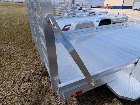 New 2027 Aluma 63 X 10 Heavy Single Axle Utility Trailer with Straight Tailgate and 2990 lb. GVWR