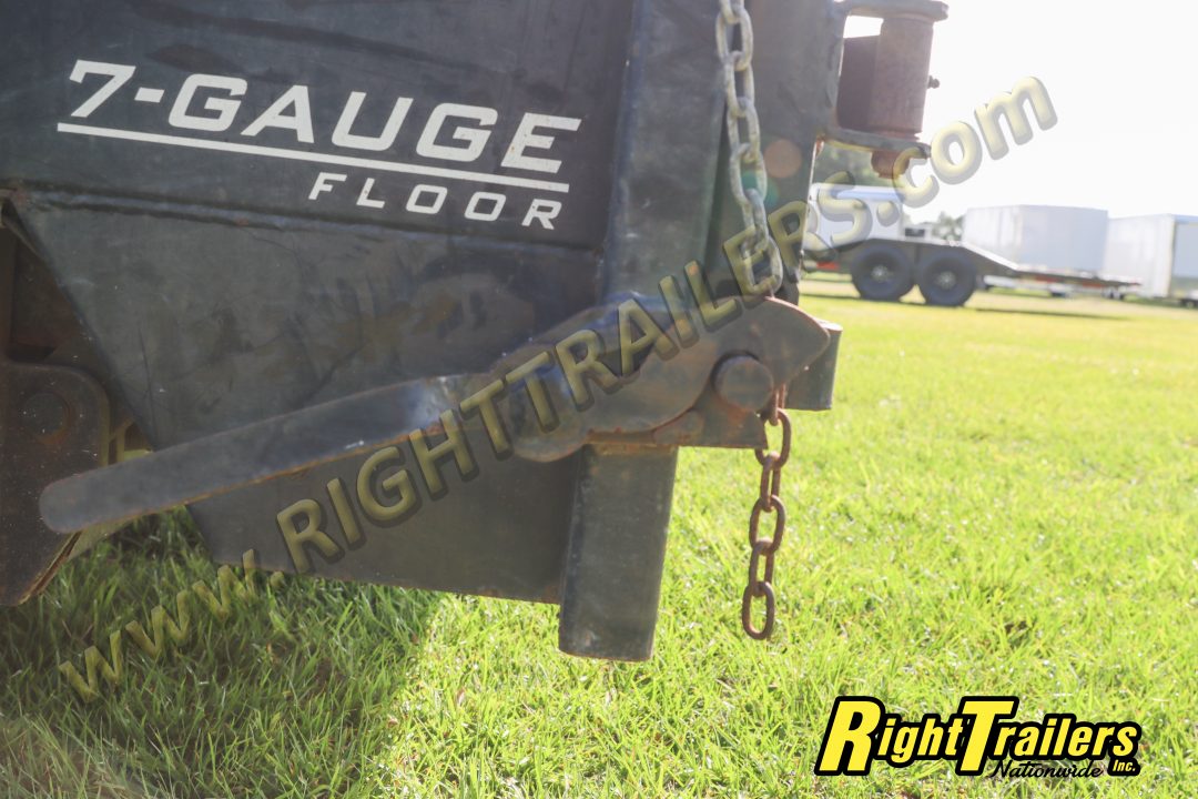 Used 2017 7X14 Lamar Dump Trailer