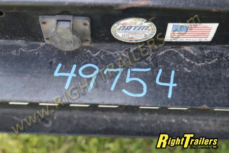 Used 2017 7X14 Lamar Dump Trailer