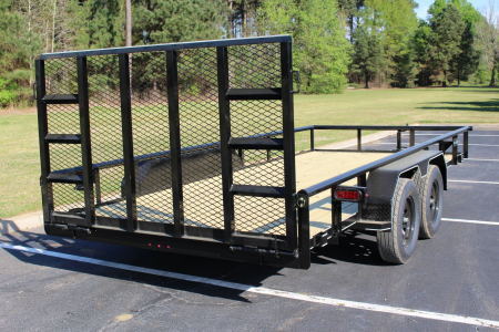 New 2026 Triple R 83X16 TA PIPE TOP W/1 BRAKE Utility Trailer