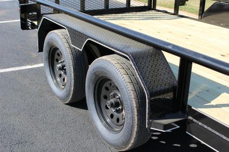 New 2026 Triple R 83X16 TA PIPE TOP W/1 BRAKE Utility Trailer