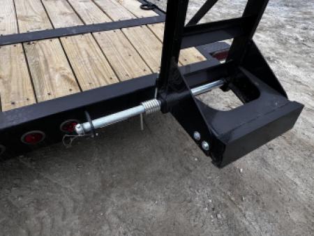 New 2026 Iron Bull ETB8320072 Equipment Trailer / 83"X20' (18' FLAT 2' DOVETAIL) / 2-7,000# AXLES / 235/80R16" 10 PLY TIRE AND WHEEL / STAND UP RAMPS