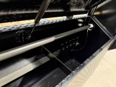 New #260214 2026 TOP HAT GN159 32 X 102 TANDEM AXLE 16K FLATBED GOOSENECK W/ JUMBO RAMPS