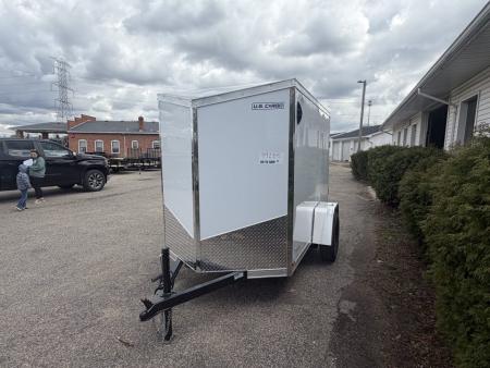 New 2026 US Cargo 5 x Enclosed Trailer Ramp Door with 5FT 6IN INTERIOR - Screwless Exterior w/Upgraded Options8