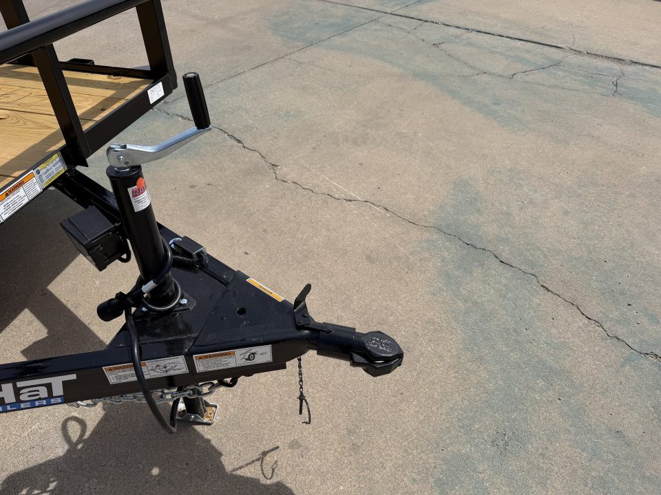 New #262171 2026 TOP HAT MP 14 X 83 TANDEM AXLE PIPE TOP 7K UTILITY W/ 48" RAMP GATE