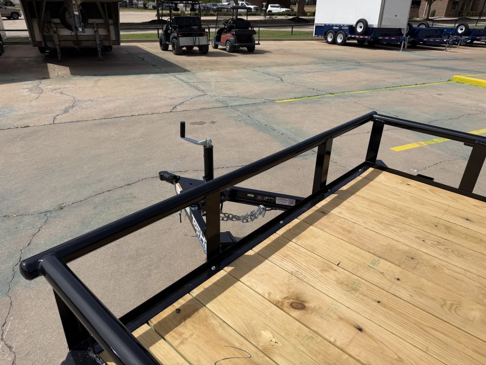 New #262171 2026 TOP HAT MP 14 X 83 TANDEM AXLE PIPE TOP 7K UTILITY W/ 48" RAMP GATE