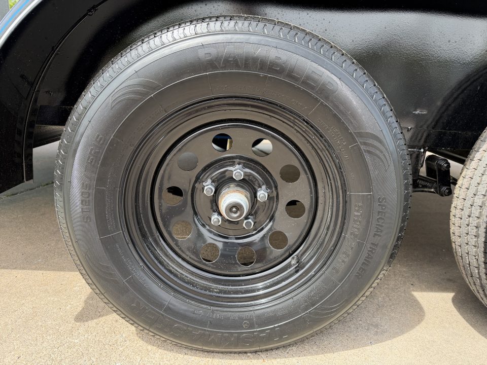 New #262171 2026 TOP HAT MP 14 X 83 TANDEM AXLE PIPE TOP 7K UTILITY W/ 48" RAMP GATE