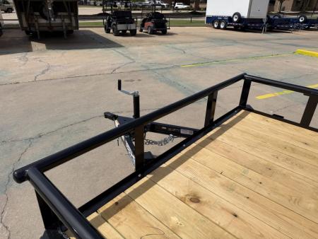 New #262171 2026 TOP HAT MP 14 X 83 TANDEM AXLE PIPE TOP 7K UTILITY W/ 48" RAMP GATE