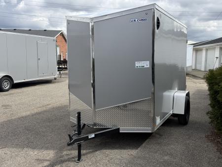 New 2026 US Cargo 6 x 10 Enclosed Trailer Ramp Door with 6FT 6IN INTERIOR - Screwless Exterior w/Upgraded Options