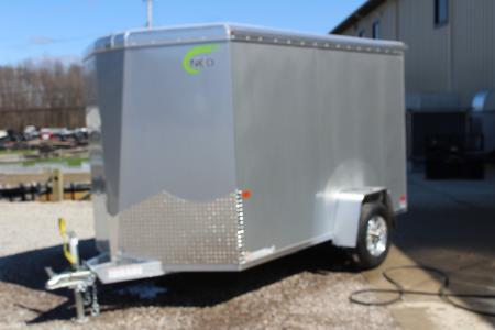 New 2026 NEO Trailers NAV 6' x 10' Aluminum Enclosed Cargo Trailer - Rear Ramp Door - 6' INTERIOR HEIGHT - 2990# GVW
