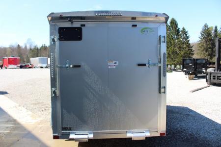 New 2026 NEO Trailers NAV 6' x 10' Aluminum Enclosed Cargo Trailer - Rear Ramp Door - 6' INTERIOR HEIGHT - 2990# GVW
