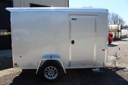 New 2026 NEO Trailers NAV 6' x 10' Aluminum Enclosed Cargo Trailer - Rear Ramp Door - 6' INTERIOR HEIGHT - 2990# GVW