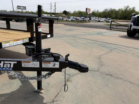 New #262094 2026 TOP HAT MP 16 X 83 TANDEM AXLE PIPE TOP UTILITY W/ 48" RAMP GATE