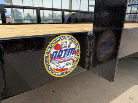 New #262094 2026 TOP HAT MP 16 X 83 TANDEM AXLE PIPE TOP UTILITY W/ 48" RAMP GATE