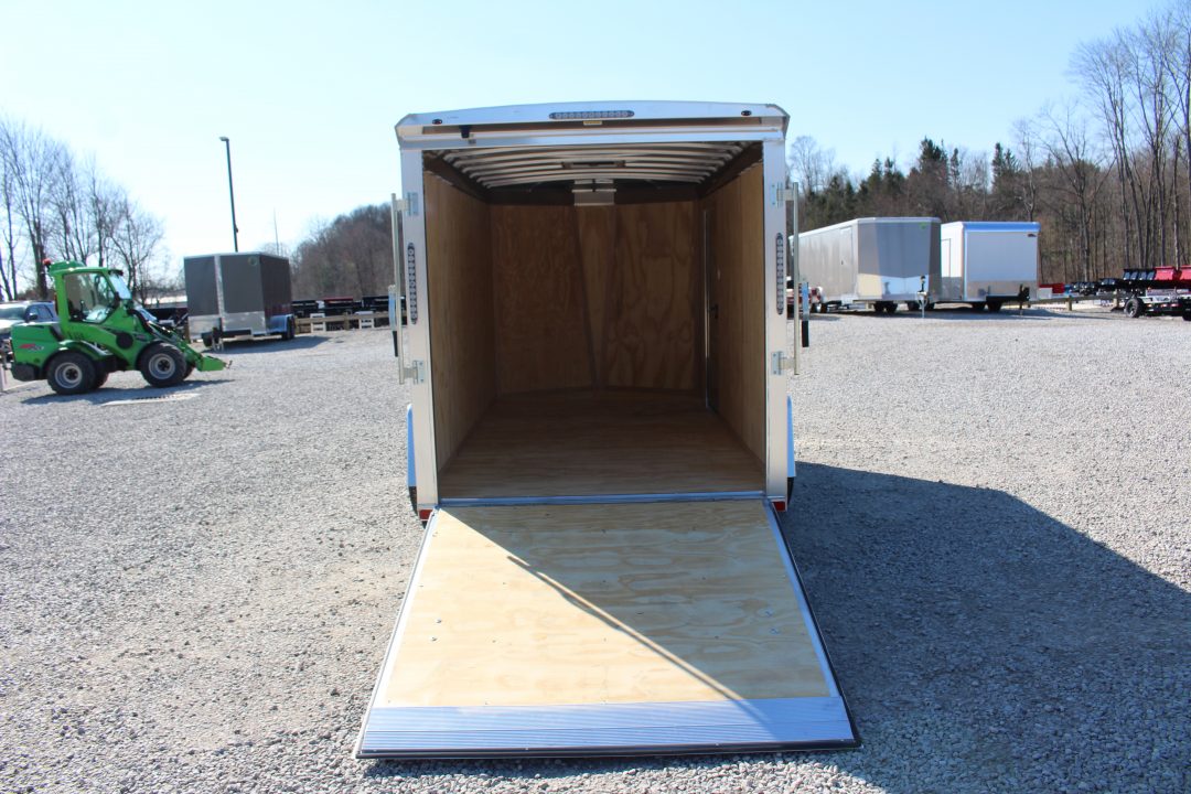 New 2026 NEO Trailers NAV 6' x 12' Aluminum Enclosed Cargo Trailer - Rear Ramp Door - 6' INTERIOR HEIGHT - 2990# GVW