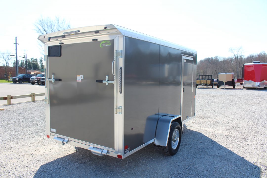 New 2026 NEO Trailers NAV 6' x 12' Aluminum Enclosed Cargo Trailer - Rear Ramp Door - 6' INTERIOR HEIGHT - 2990# GVW