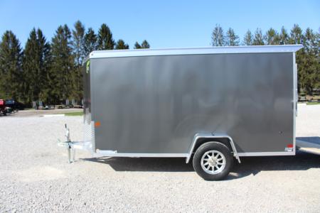 New 2026 NEO Trailers NAV 6' x 12' Aluminum Enclosed Cargo Trailer - Rear Ramp Door - 6' INTERIOR HEIGHT - 2990# GVW