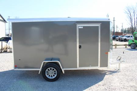 New 2026 NEO Trailers NAV 6' x 12' Aluminum Enclosed Cargo Trailer - Rear Ramp Door - 6' INTERIOR HEIGHT - 2990# GVW