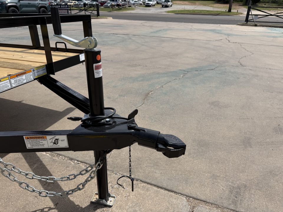 New #261481 2026 TOP HAT DJX 5 X 12 SINGLE AXLE ANGLE TOP 3.5K UTILITY W/ 48" RAMP GATE