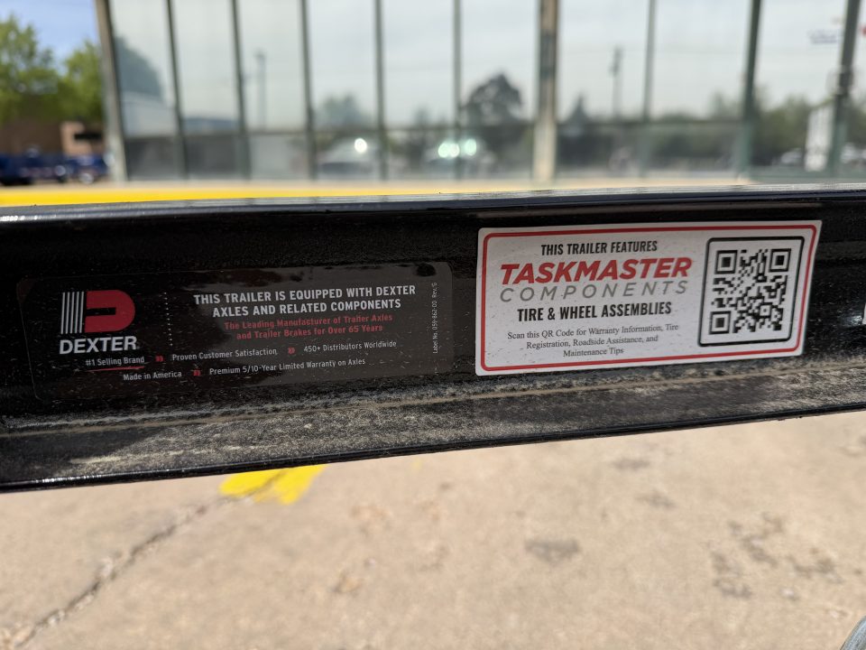 New #261481 2026 TOP HAT DJX 5 X 12 SINGLE AXLE ANGLE TOP 3.5K UTILITY W/ 48" RAMP GATE