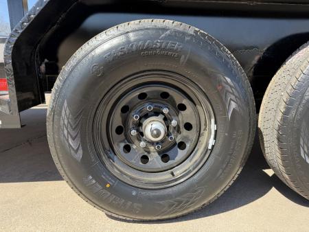 New #262321 2026 TOP HAT HT 18 X 83 TANDEM AXLE HEAVY DUTY SQUARE TUBE TOP UTILITY W/ SLIDE IN RAMPS