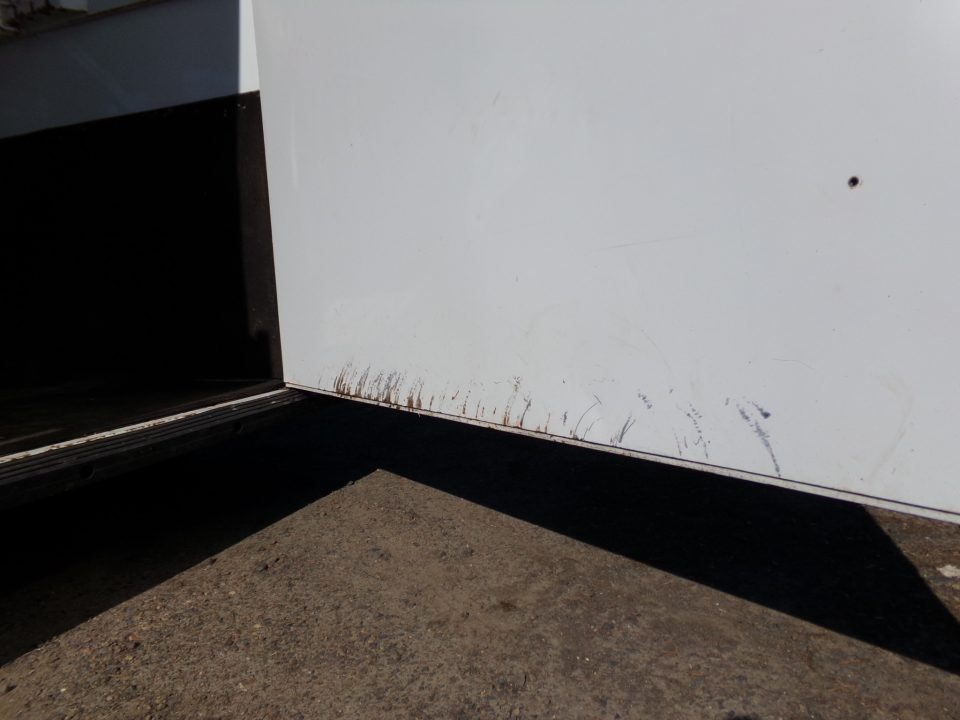 Used 2000 Circle J Bronco 2 Horse Slant Bumper Pull Horse Trailer