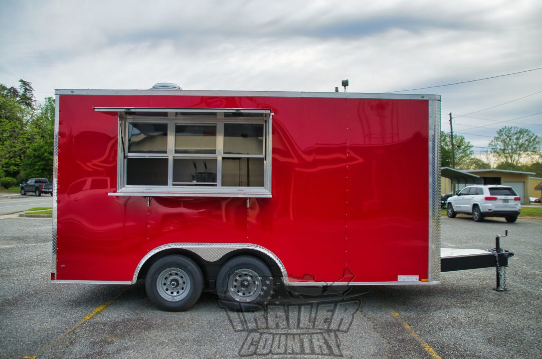 New 2026 Xtreme Cargo Trailers 8.5X16 Concession Trailer w/ Appliances Installed Concession
