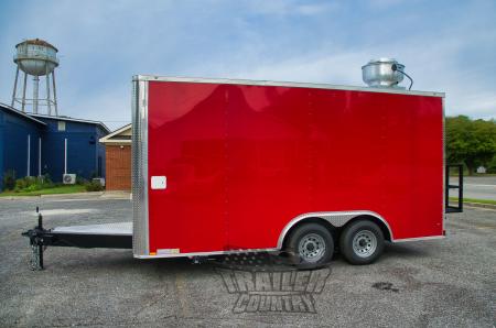 New 2026 Xtreme Cargo Trailers 8.5X16 Concession Trailer w/ Appliances Installed Concession