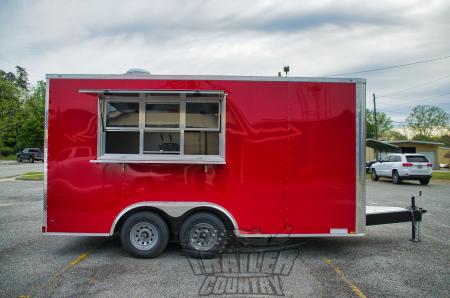 New 2026 Xtreme Cargo Trailers 8.5X16 Concession Trailer w/ Appliances Installed Concession