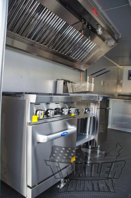 New 2026 Xtreme Cargo Trailers 8.5X16 Concession Trailer w/ Appliances Installed Concession