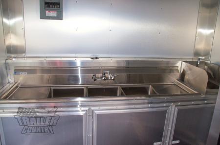 New 2026 Xtreme Cargo Trailers 8.5X16 Concession Trailer w/ Appliances Installed Concession