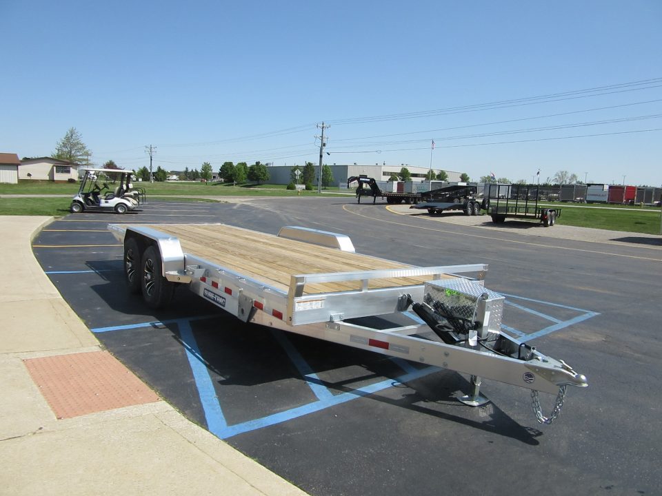 New 2026 Sure-Trac 7 x 20 Aluminum Power Tilt ST-PTA8220-100 Tilt Trailer 10K