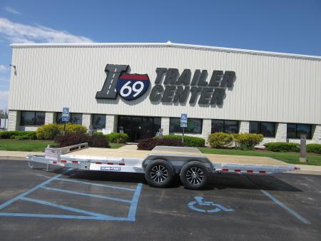 New 2026 Sure-Trac 7 x 20 Aluminum Power Tilt ST-PTA8220-100 Tilt Trailer 10K
