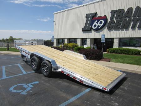 New 2026 Sure-Trac 7 x 20 Aluminum Power Tilt ST-PTA8220-100 Tilt Trailer 10K