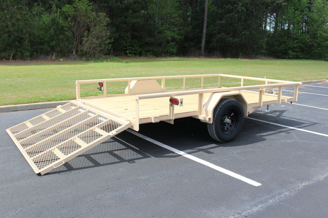 New 2026 Triple R 83X12 SA PIPE TOP Utility Trailer