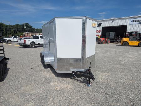 New 2026 Covered Wagon Trailers 6x12 7K Gold Series w/ Ramp Cargo / Enclosed Trailer