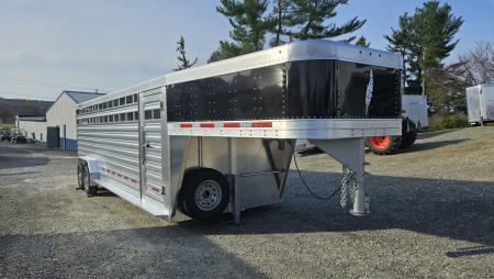 New 2026 Featherlite Trailers GOOSENECK 8127 7X24TA Stock / Stock Combo Trailer