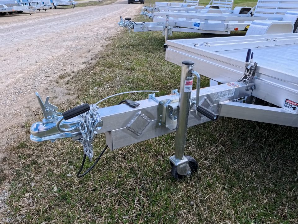 New 2027 Aluma 68 x 10 Tilt Trailer Single Axle with 2,200 lb. GVWR