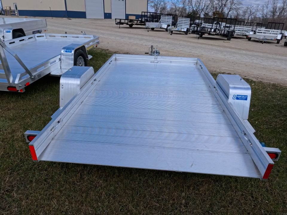 New 2027 Aluma 68 x 10 Tilt Trailer Single Axle with 2,200 lb. GVWR