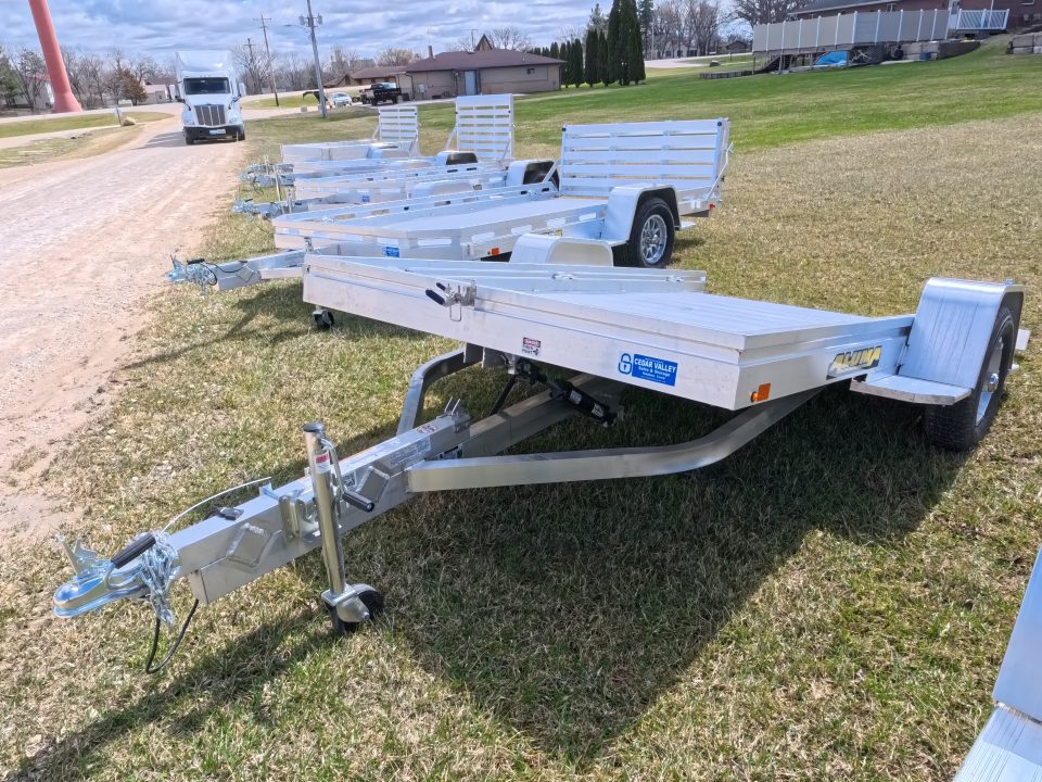 New 2027 Aluma 68 x 10 Tilt Trailer Single Axle with 2,200 lb. GVWR