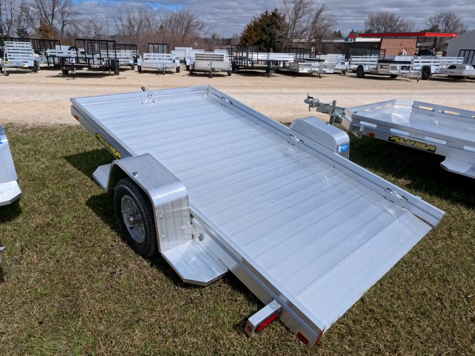 New 2027 Aluma 68 x 10 Tilt Trailer Single Axle with 2,200 lb. GVWR