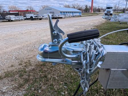 New 2027 Aluma 68 x 10 Tilt Trailer Single Axle with 2,200 lb. GVWR