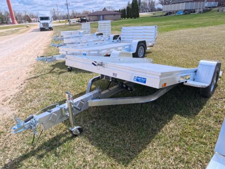 New 2027 Aluma 68 x 10 Tilt Trailer Single Axle with 2,200 lb. GVWR