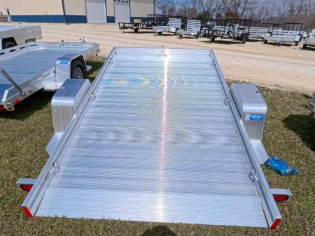 New 2027 Aluma 68 x 10 Tilt Trailer Single Axle with 2,200 lb. GVWR